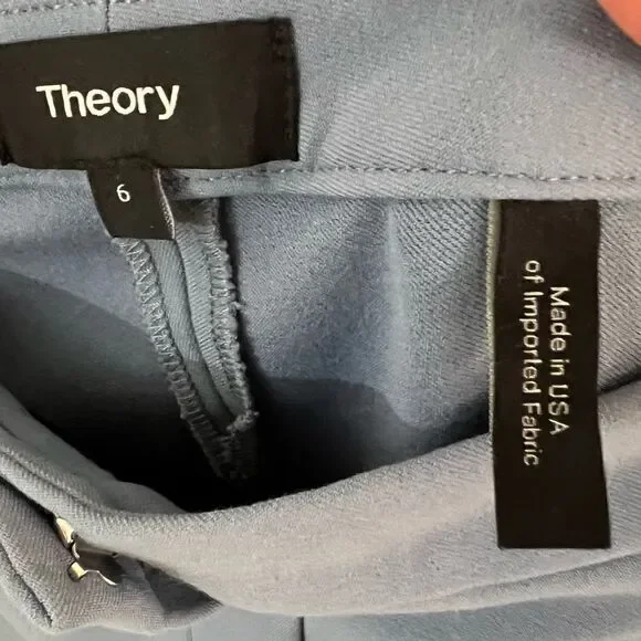 Theory Classic Skinny Pants Size 6